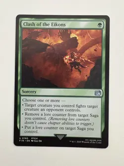 Clash of the Eikons MTG Magic the Gathering Card NM Near Mint FIN - Image 1