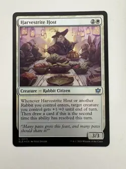 Harvestrite Host Foil MTG Magic the Gathering Card NM Near Mint BLB - Image 1