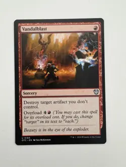 Vandalblast MTG Magic the Gathering Card NM Near Mint OTC - Image 1