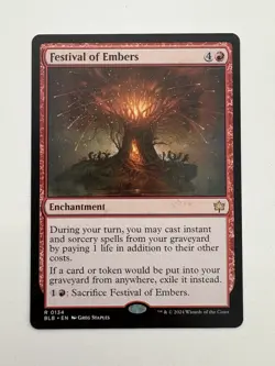 Festival of Embers MTG Magic the Gathering Card NM Near Mint BLB - Image 1