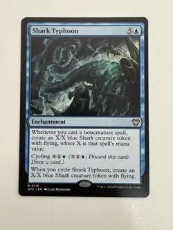 Shark Typhoon MTG Magic the Gathering Card NM Near Mint OTC - Image 1