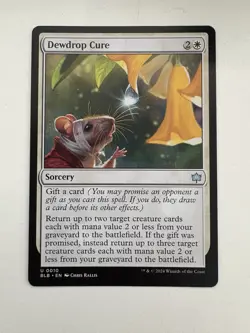Dewdrop Cure MTG Magic the Gathering Card NM Near Mint BLB - Image 1