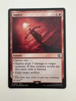 Suplex MTG Magic the Gathering Card NM Near Mint FIN - Image 1