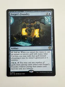 Forger’s Foundry MTG Magic the Gathering Card NM Near Mint OTC - Image 1
