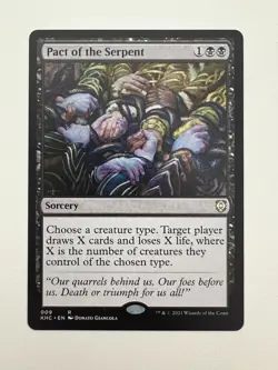 Pact of the Serpent MTG Magic the Gathering Card NM Near Mint KHC - Image 1
