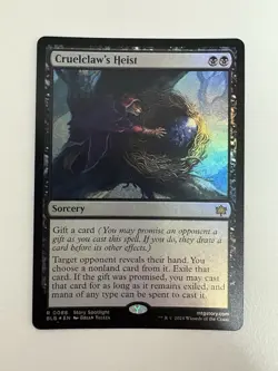 Cruelclaw’s Heist Foil MTG Magic the Gathering Card NM Near Mint BLB - Image 1