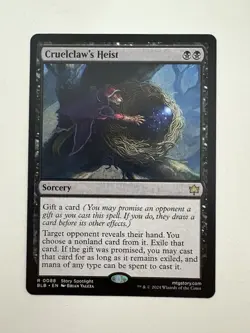 Cruelclaw’s Heist MTG Magic the Gathering Card NM Near Mint BLB - Image 1