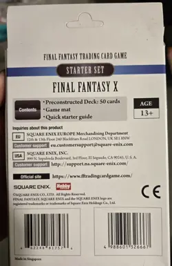 Final Fantasy Trading Card Game TCG Starter Deck Final Fantasy X English - Image 2