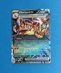 Charizard ex SVP 196 Scarlet & Violet Black Star Promo Pokemon Card Mint NM - Image 1