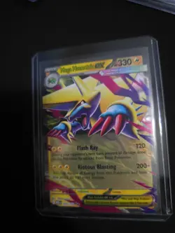 Mega Manectric EX Holo Card Mega Evolutions Pokemon TCG Near mint - Image 1