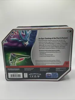 Pokemon Green Empty Trading Card Game Tin - Image 3