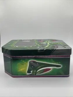 Pokemon Green Empty Trading Card Game Tin - Image 5