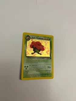 2000 Pokemon Card Team Rocket Dark Vileplume Holo 13/82 Unlimited - Image 4