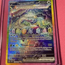 Terapagos ex 170/142 Special Illustration Rare Stellar Crown Pokemon Card - Image 1