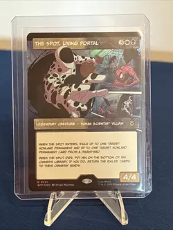 Foil The Spot, Living Portal (Borderless) [Marvel's Spider-Man] MTG - Image 1