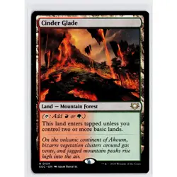 Cinder Glade EOC NM MTG - Image 1