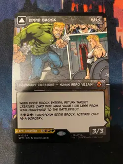 MTG Spider Man Eddie Brock Borderless - Image 1