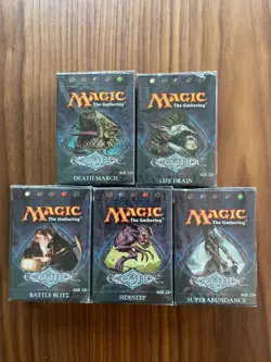 MTG Theme Deck Eventide LOT Death March Life Drain Battle Side Super NEW SEALED! - Image 1