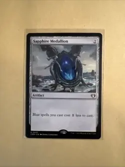 MTG Sapphire Medallion CMM 0407 R NM Regular Rare - Image 2
