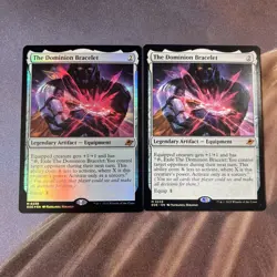 MTG / The Dominion Bracelet X 2 / Foil & Non Foil / Nm & Never Played - Image 1