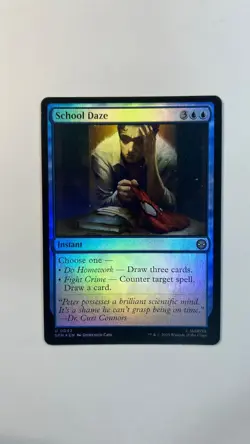 MTG Marvel Spider-Man School Daze Foil #0042 Magic The Gathering - Image 1