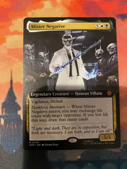 MTG Spider Man Mister Negative Extended Art - Image 1
