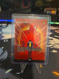 MTG Marvel's Spider-Man PATH TO EXILE Foil Borderless Mythic #0004 - Image 1