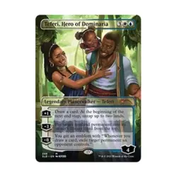 WOTC MtG Magic the Gathering Teferi, Hero of Dominaria (MR) (Foil) NM - Image 1