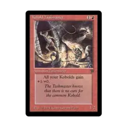 WOTC MtG Legends Kobold Taskmaster (U) EX - Image 1