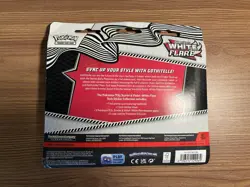 Pokemon TCG White Flare SV10.5 3-Pack Tech Sticker Collection~Factory Sealed~NEW - Image 2