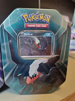 Pokemon tcg Tripple Whammy Tyranitar Darkrai And Slaking Tins Bundle SEALED - Image 1