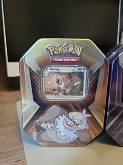 Pokemon tcg Tripple Whammy Tyranitar Darkrai And Slaking Tins Bundle SEALED - Image 3