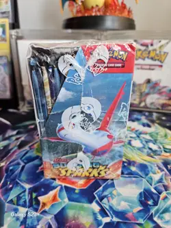 Pokemon TCG Surging Sparks Factory Sealed Booster Box w/protective case **READ** - Image 5