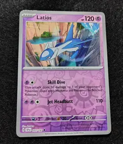 Pokemon Surging Sparks Reverse Holo 077/191 Latios - Image 1