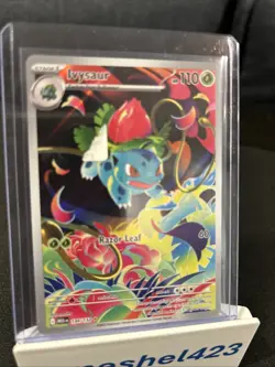Pokemon TCG Mega Evolution Ivysaur 134/132 Special Illustration Rare English - Image 1