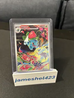 Pokemon TCG Mega Evolution Ivysaur 134/132 Special Illustration Rare English - Image 2