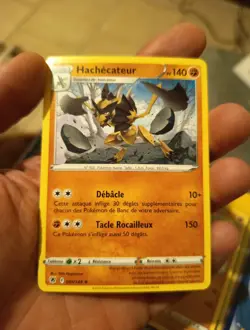 Carte Pokemon HACHECATEUR 085/189 Rare Epee et Bouclier 10 EB10 FR NEUF - Image 1