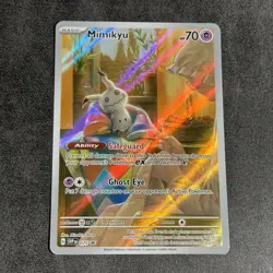 Pokemon TCG Mimikyu Paldean Fates Promo 075 - Image 1