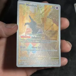 Pokemon TCG Mimikyu Paldean Fates Promo 075 - Image 2