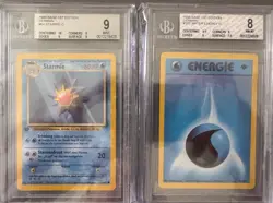 Pokemon 1999 1st Edition Starmie German, 1999 1st Edition Water Energy - Image 2