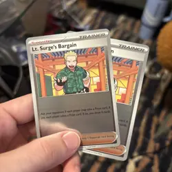 Lt. Surge's Bargain (Reverse Holo) 120/132 - Mega Evolution - Pokemon - NM/M - Image 3