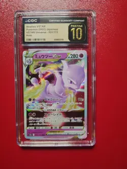 Pokemon Mewtwo VSTAR Universe 51/172 Japanese CGC Pristine 10 - Image 1