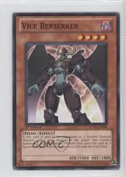 Vice Berserker 1st Ed. YuGiOh Starstrike Blast #STBL-EN008 2010 READ - Image 1