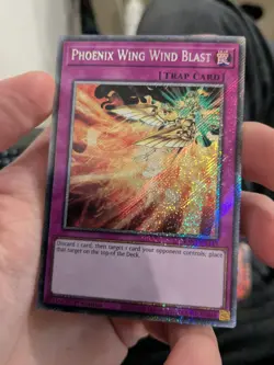 Yugioh - Phoenix Wing Wind Blast - RA03-EN149 - Platinum Secret Rare - Image 1