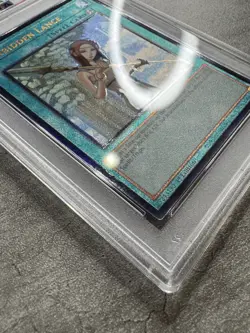 Yugioh Card 1st Ed Forbidden Lance Ultimate Rare PSA 9 Mint, RA03-EN058 2024 (1) - Image 5
