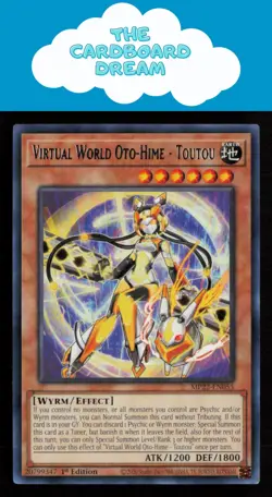 Virtual World Oto-Hime 2022 Tin Pharaoh's Gods #MP22-EN055 Rare Yugioh - Image 1