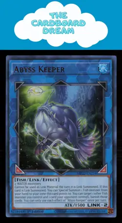Abyss Keeper 2022 Tin of the Pharaoh's Gods #MP22-EN234 Ultra Rare Yugioh Card - Image 1