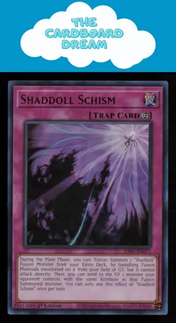 Shaddoll Schism 25th Anniversary Rarity Collection #RA01-EN077 Super Rare Yugioh - Image 1