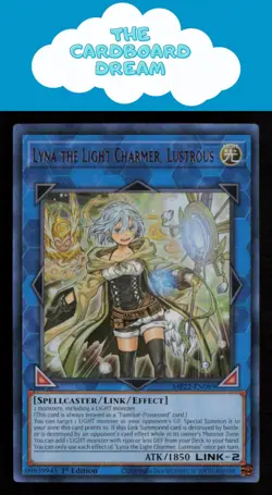 Lyna the Light Charmer Lustrous 2022 Pharaoh's Gods #MP22-EN089 Yugioh - Image 1