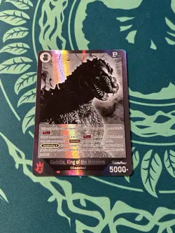 Godzilla, King Of The Monsters EBP01-075 SR Foil Godzilla Card Game 1st Edition - Image 1